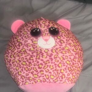Ty Lainey Pink Leopard Plush Toy